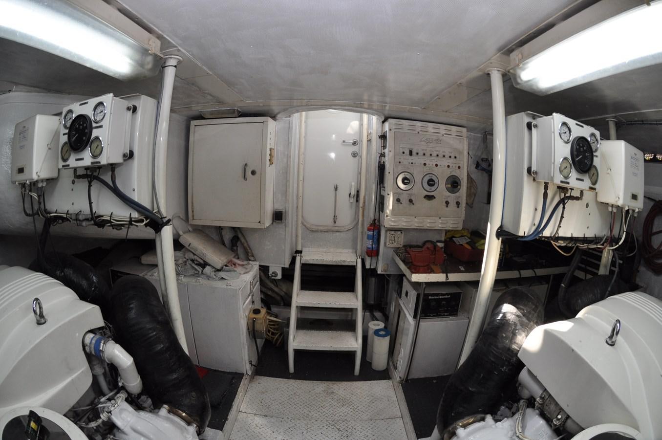 a room with a large machine aboard CAMY Yacht for Sale