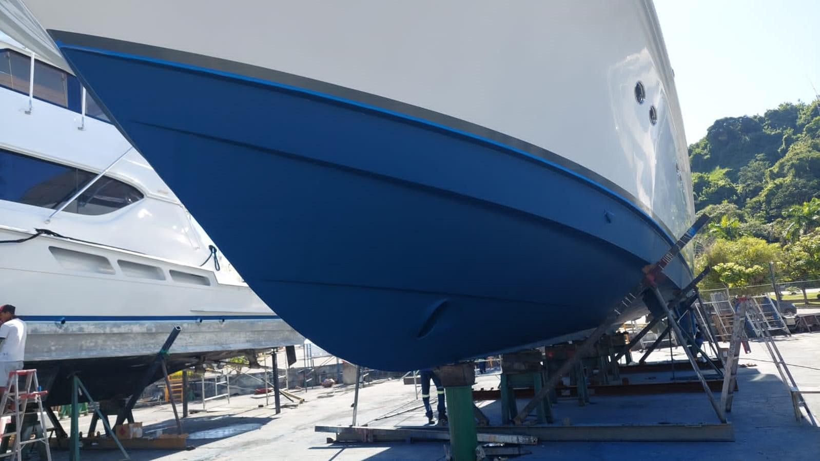 a boat on the water aboard CAMY Yacht for Sale