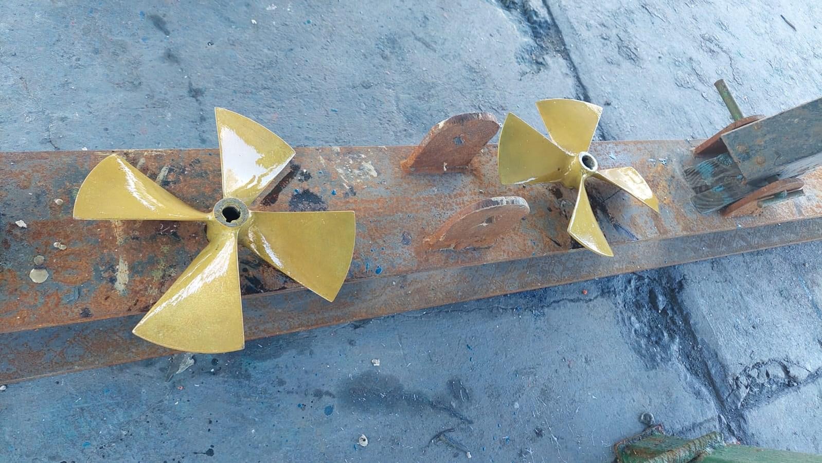 a wooden board with a star aboard CAMY Yacht for Sale