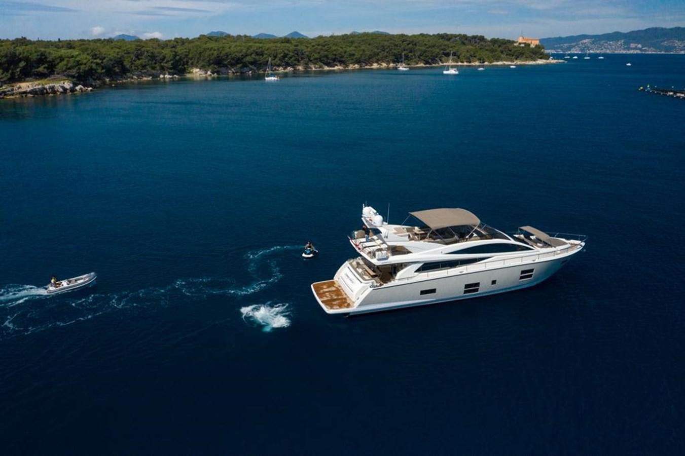 a boat on the water aboard SUMMER BREEZE Yacht for Sale