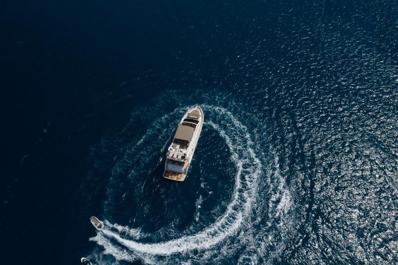 a boat in the water aboard SUMMER BREEZE Yacht for Sale