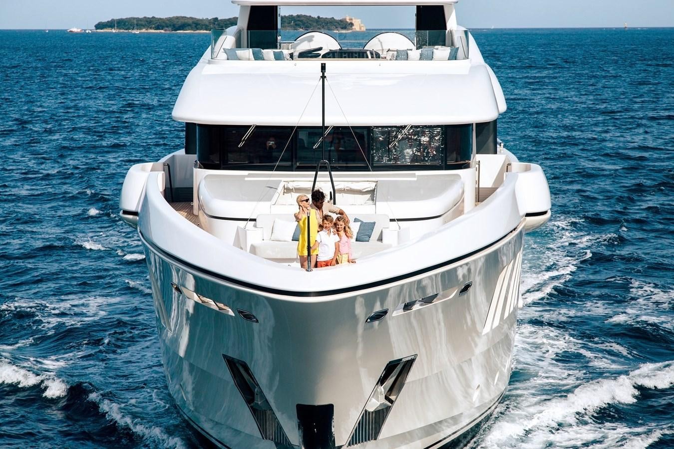 a couple of people on a boat aboard RUYA Yacht for Sale