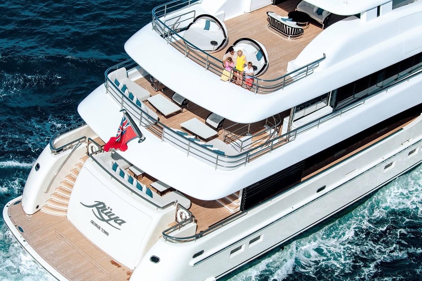 a boat on the water aboard RUYA Yacht for Sale