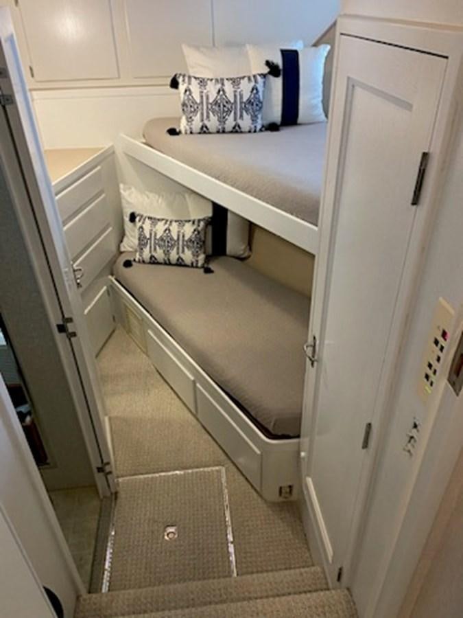 a white cabinet with drawers aboard SEA SENOR Yacht for Sale