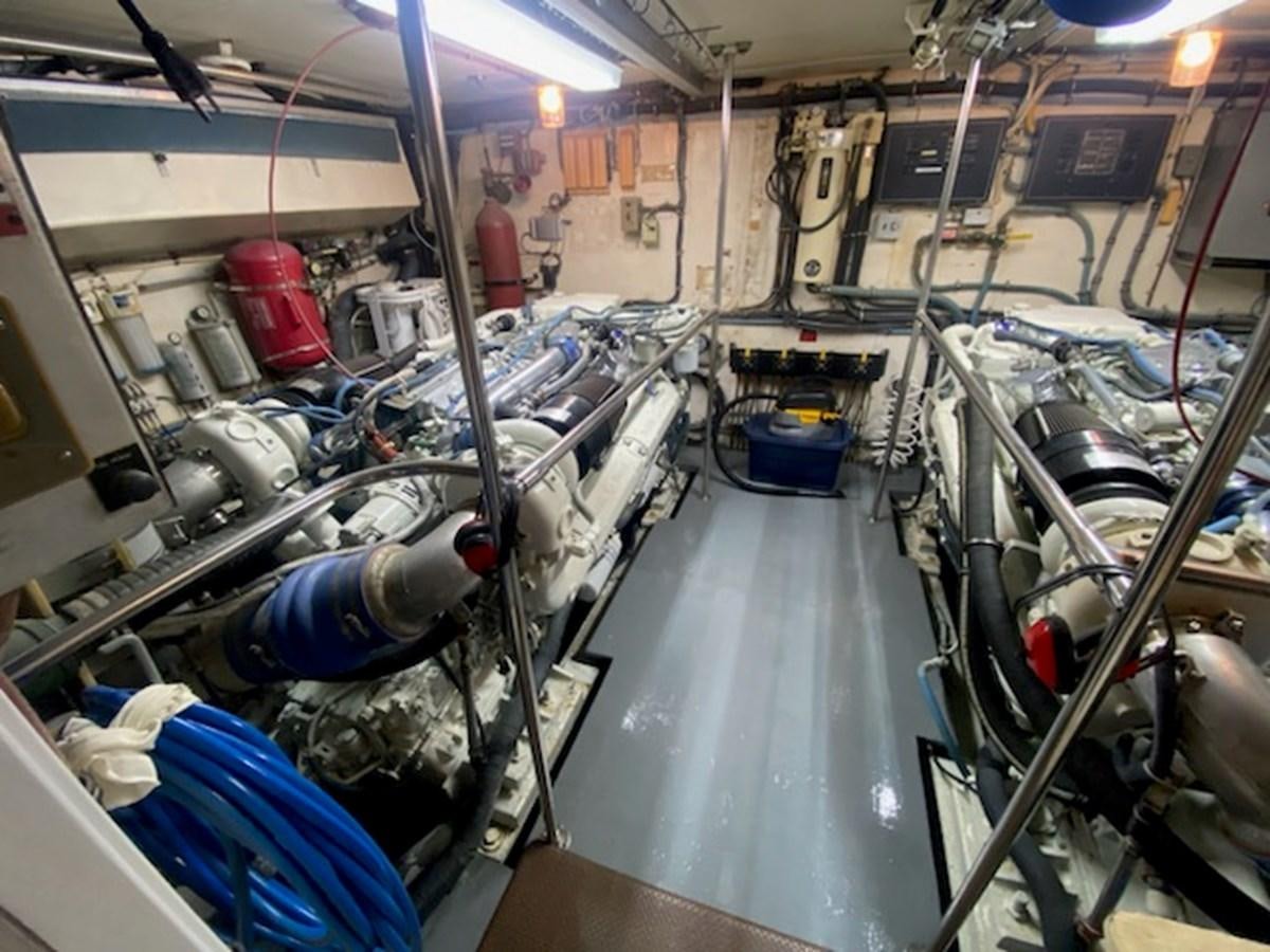 a room with machinery aboard SEA SENOR Yacht for Sale