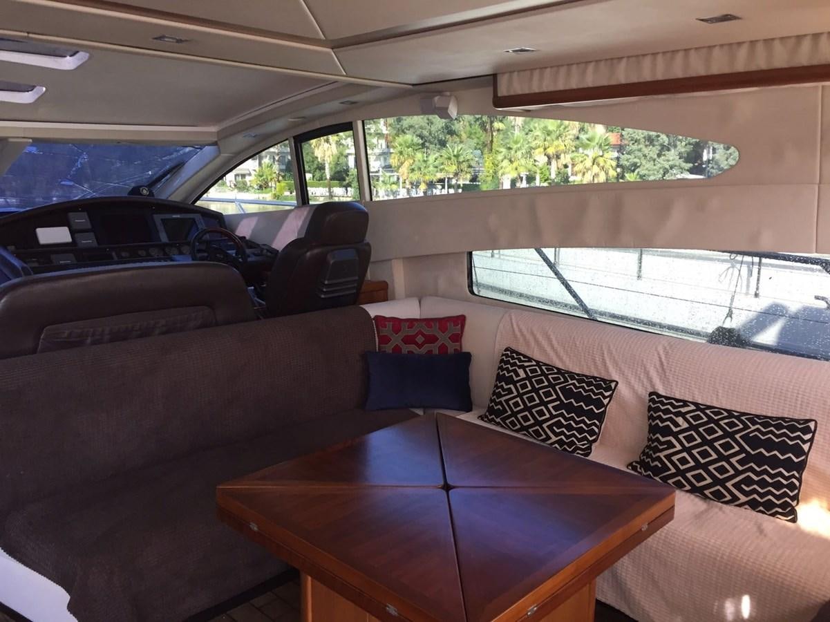 inside of a car aboard JUNIOR Yacht for Sale