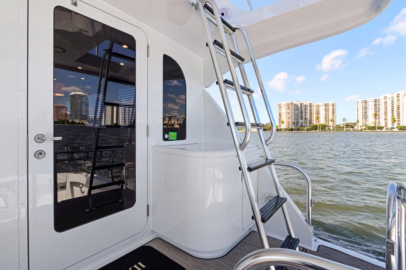 a boat on the water aboard TRUE XII Yacht for Sale