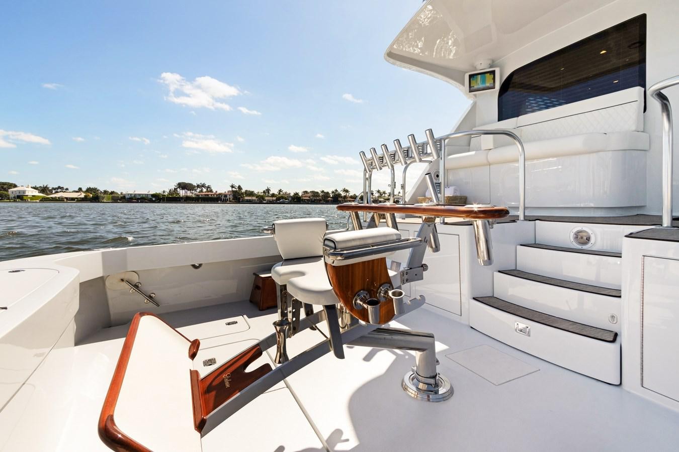 a boat on the water aboard TRUE XII Yacht for Sale