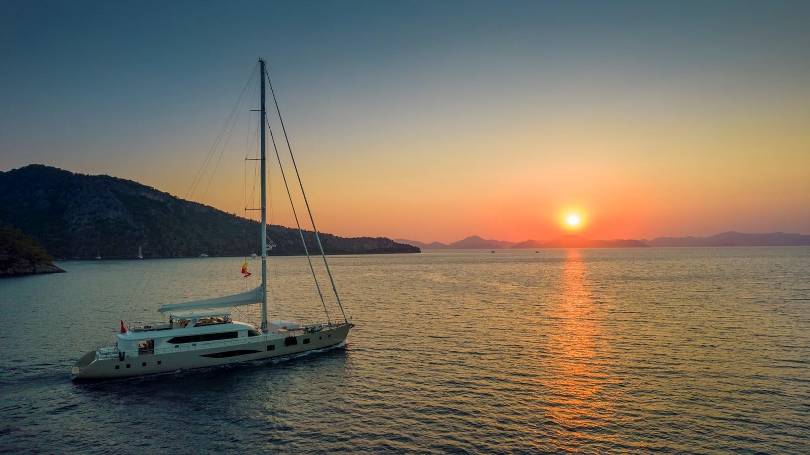 a boat in the water aboard MOTORSAILOR 41M Yacht for Sale