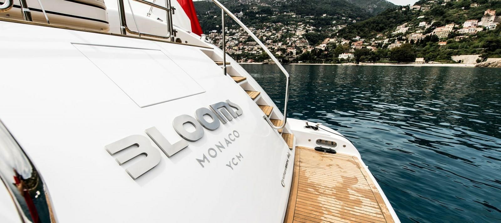 a boat on the water aboard BLOOMS Yacht for Sale