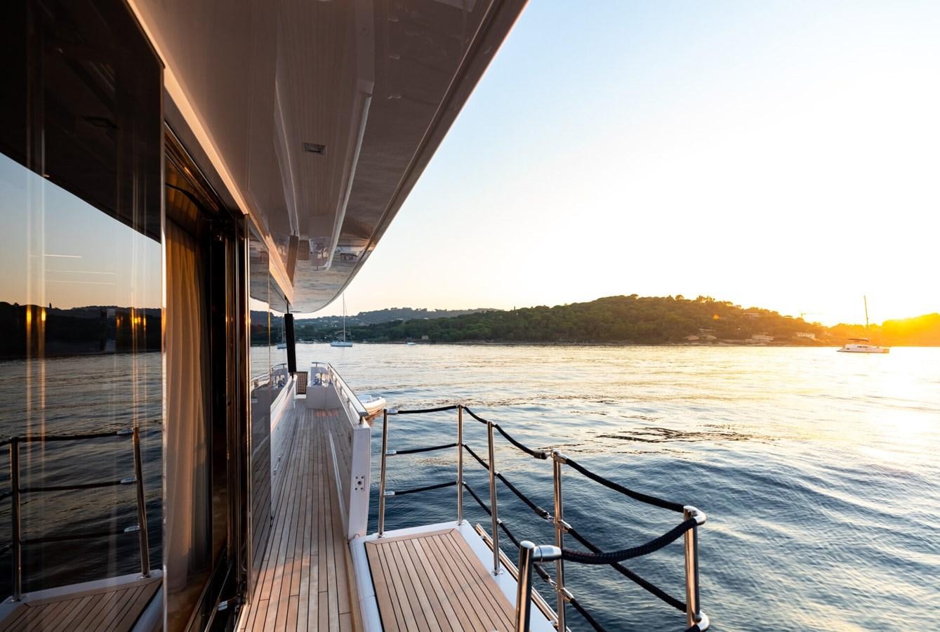 a boat on the water aboard RAPH SEVEN II Yacht for Sale