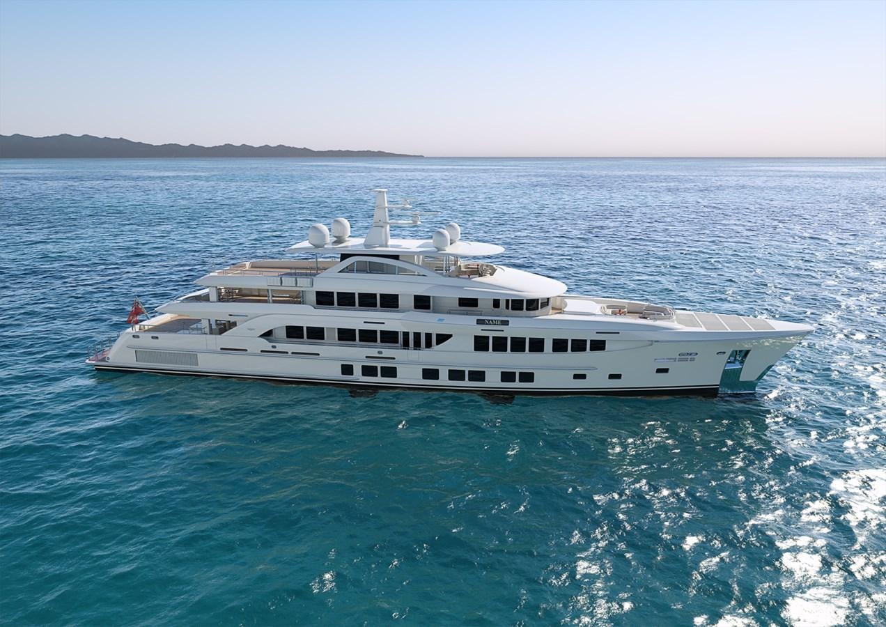 a white yacht in the water aboard BURGER 180 MOTOR YACHT Yacht for Sale
