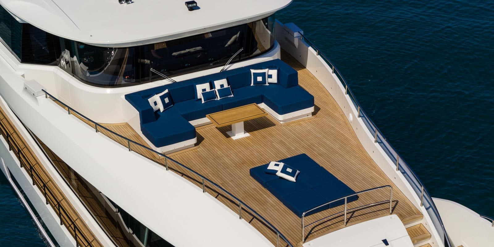 a boat on the water aboard ZOUT Yacht for Sale