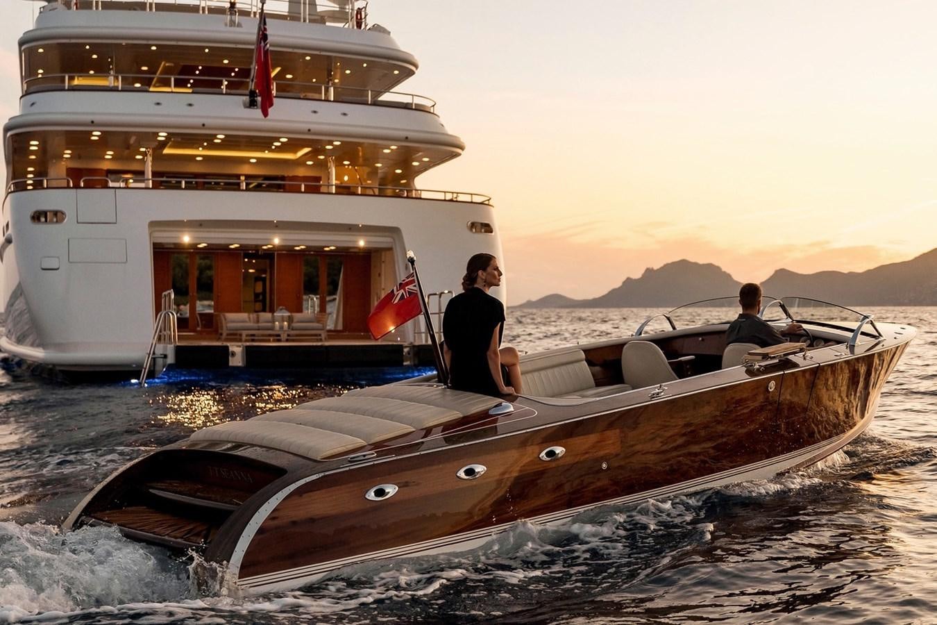 a boat on the water aboard SEANNA Yacht for Sale