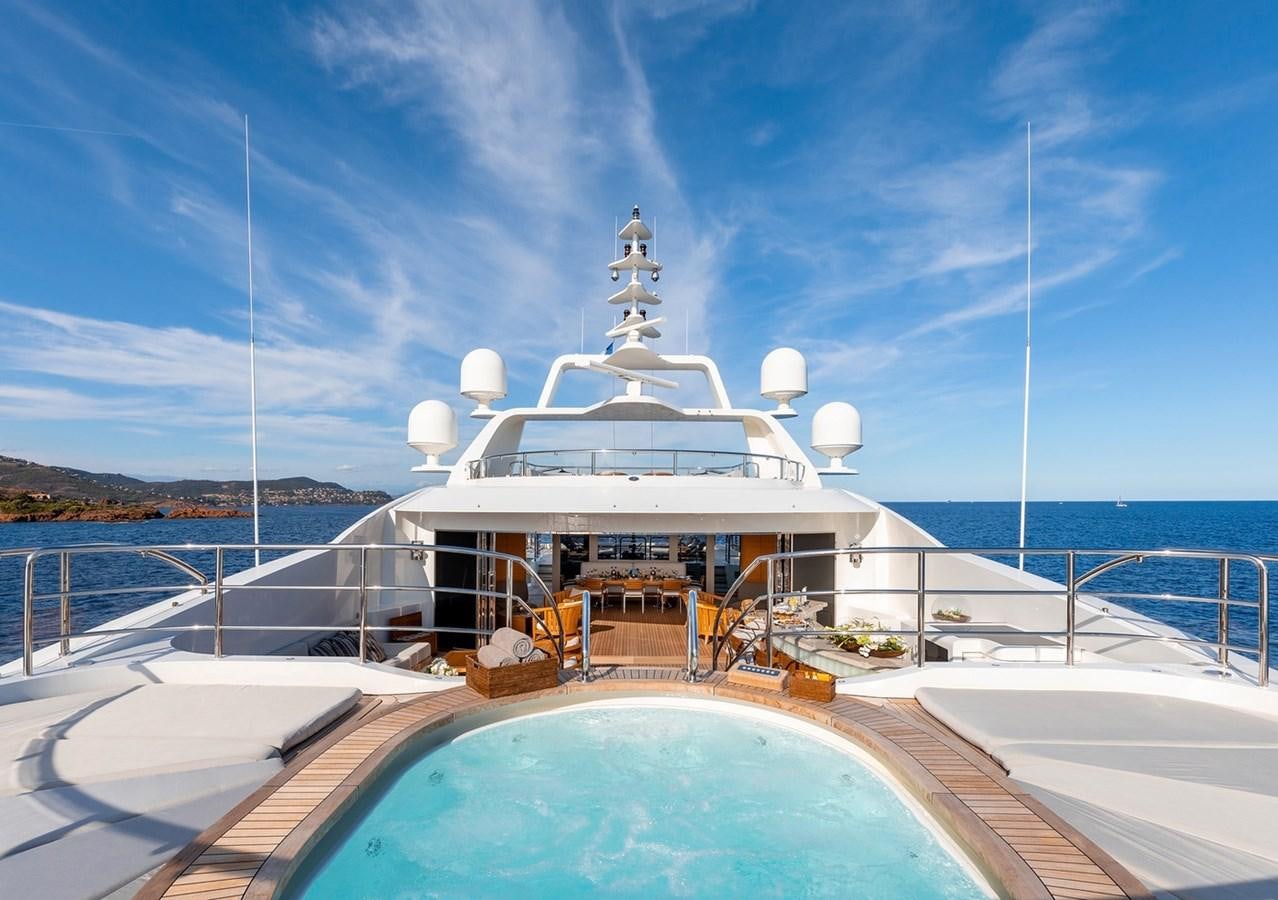 a boat on the water aboard SEANNA Yacht for Sale