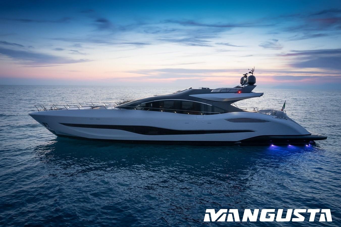 a boat in the water aboard OURS Yacht for Sale