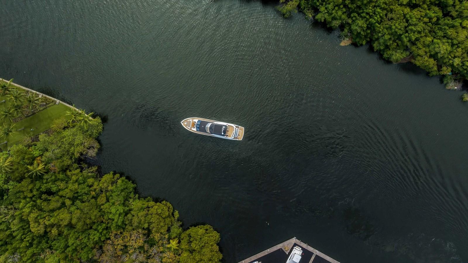 a boat in the water aboard 86 Yacht for Sale