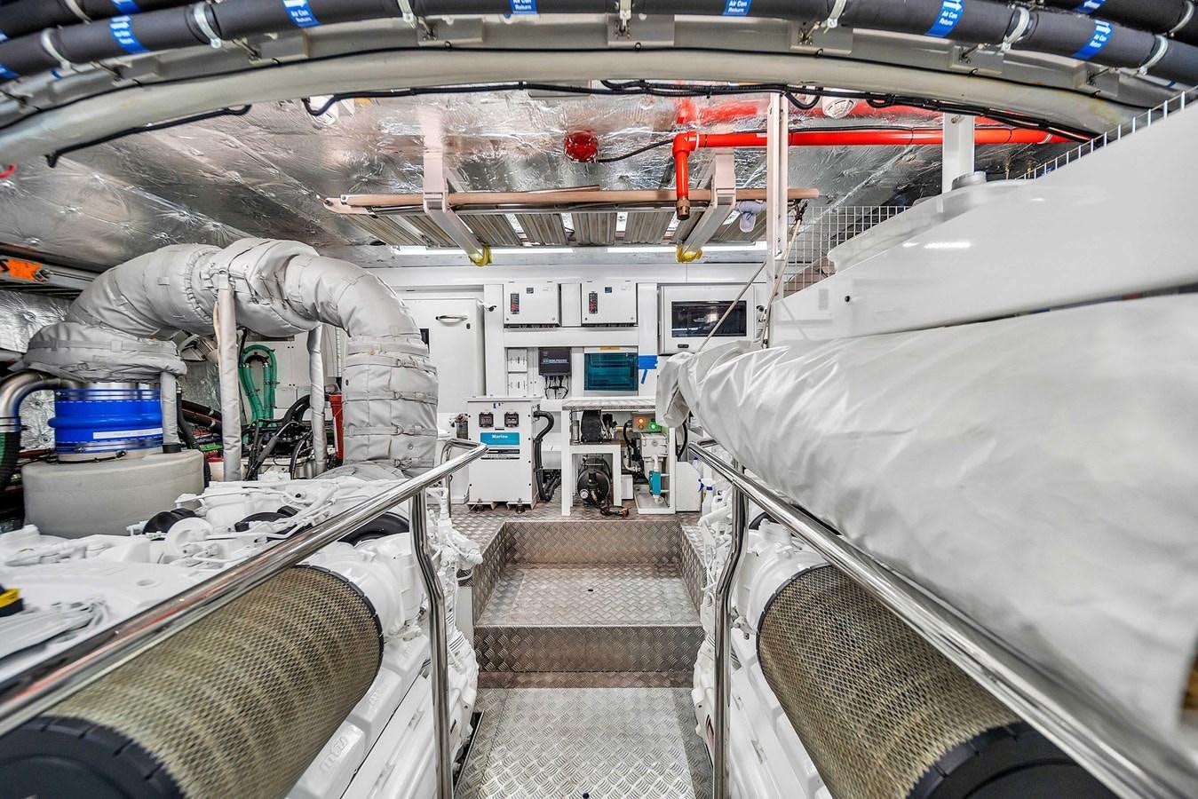 a large factory with several tanks aboard 86 Yacht for Sale