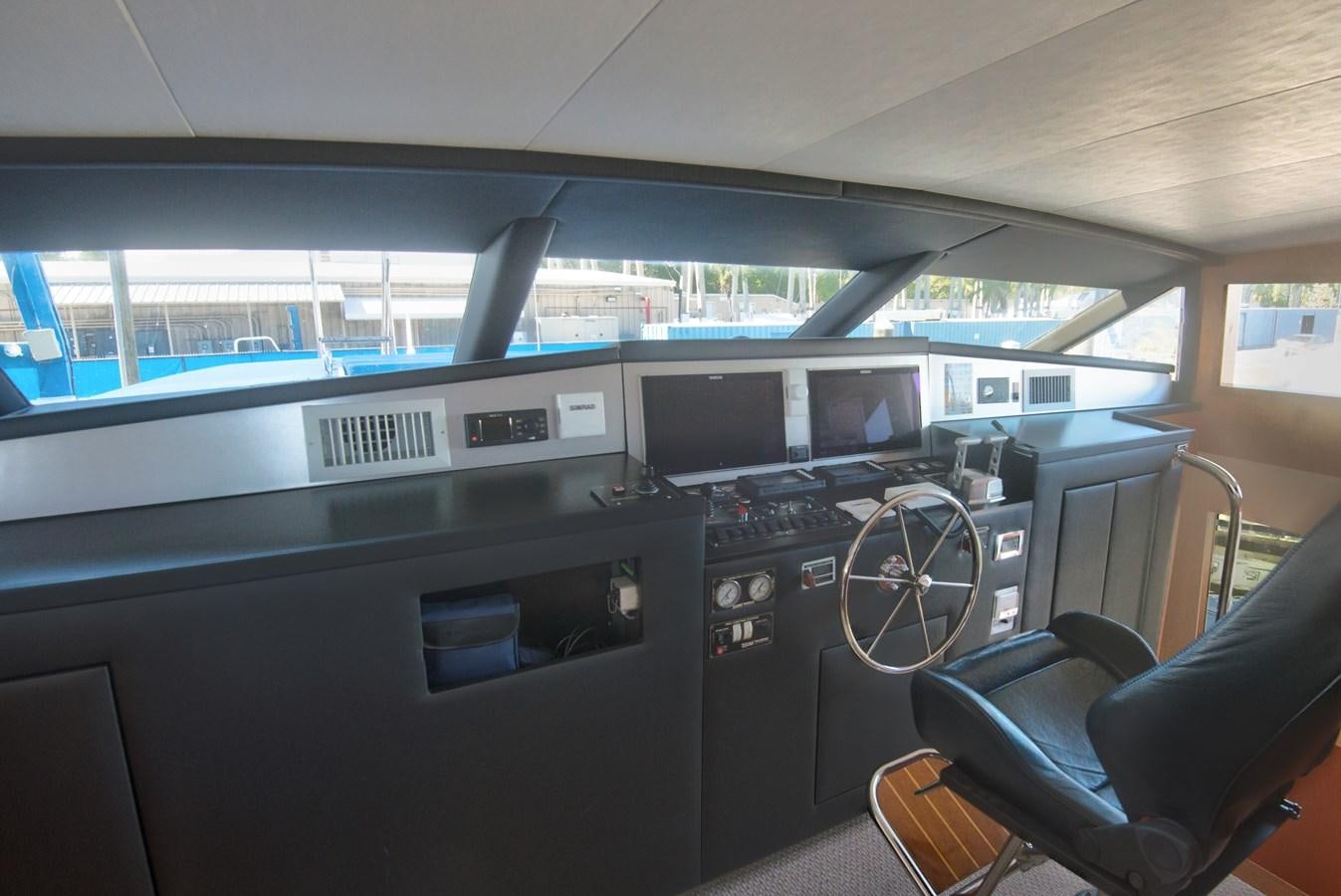 inside of a vehicle aboard DESLIZE Yacht for Sale