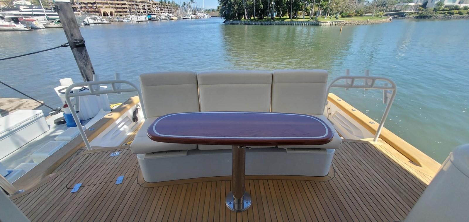 a boat on the water aboard RUMBERA Yacht for Sale