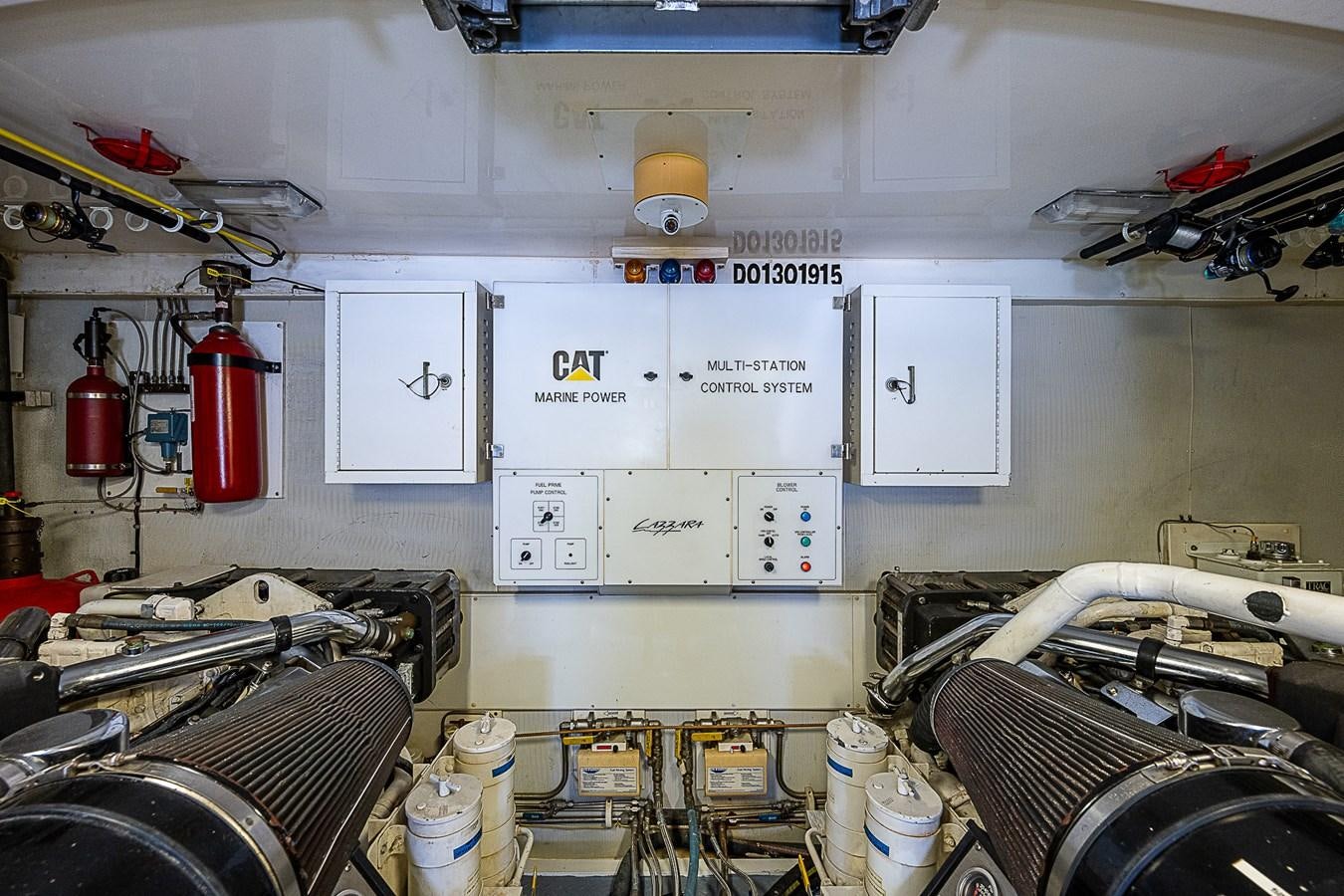 a room with machinery and equipment aboard FINALLY Yacht for Sale