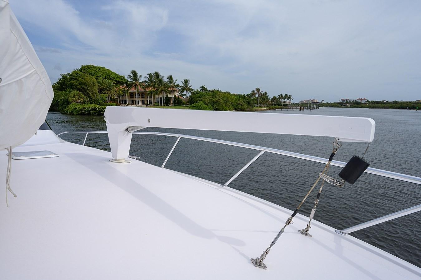 a solar panel on a roof aboard 68 CONVERTIBLE Yacht for Sale