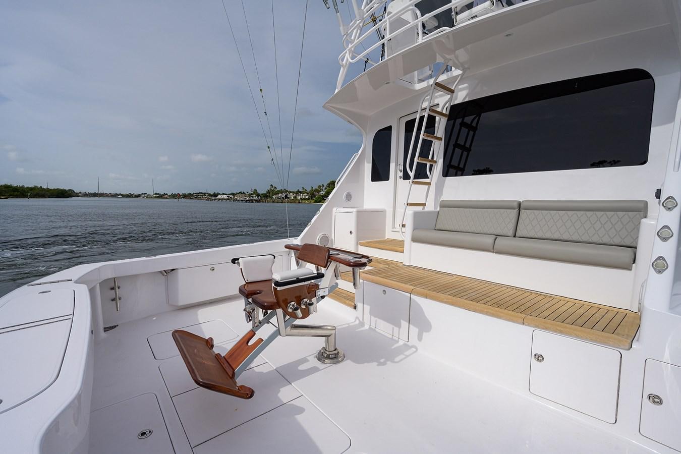 a boat on the water aboard 68 CONVERTIBLE Yacht for Sale