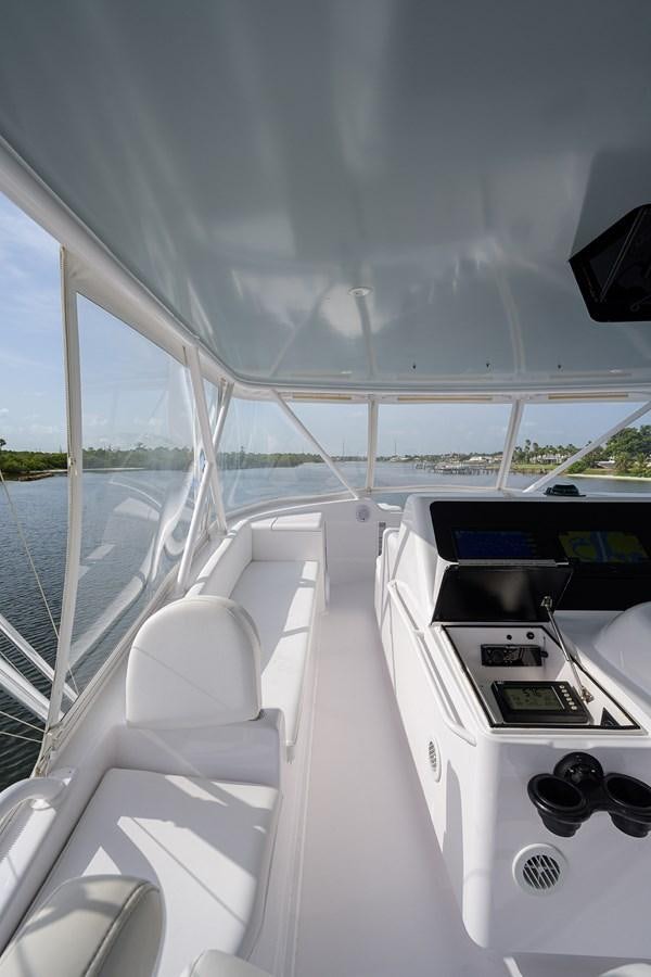 inside of a car aboard 68 CONVERTIBLE Yacht for Sale