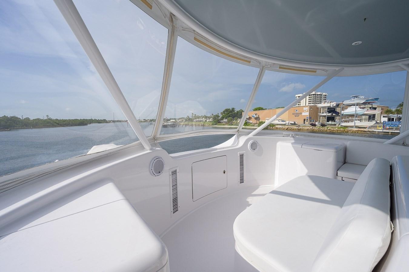 the inside of a boat aboard 68 CONVERTIBLE Yacht for Sale