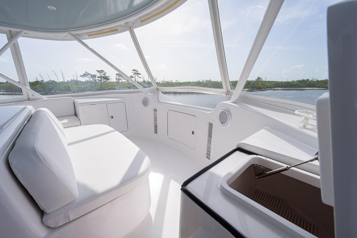 inside of a car aboard 68 CONVERTIBLE Yacht for Sale