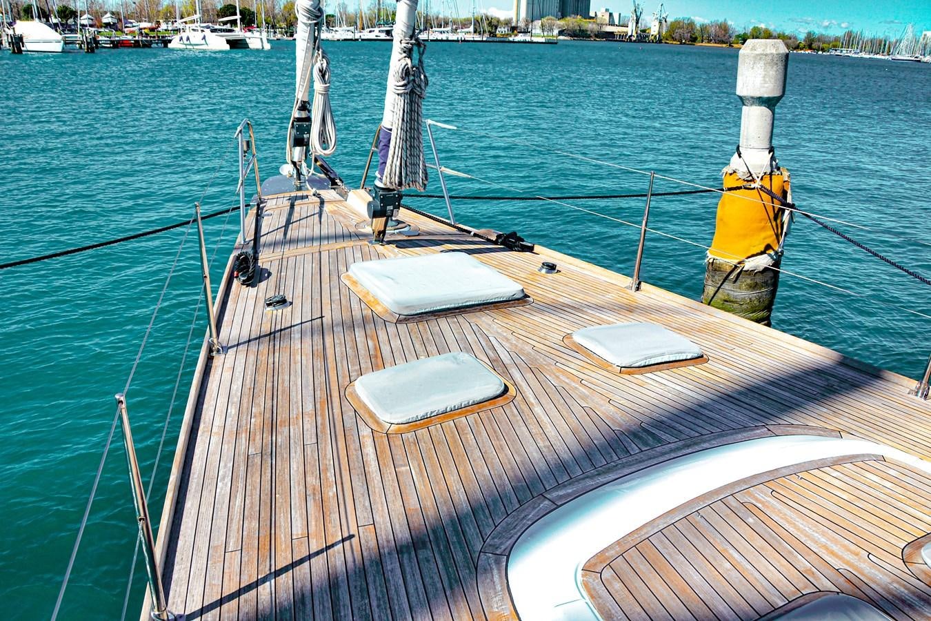 a boat on the water aboard DESIRADE III Yacht for Sale