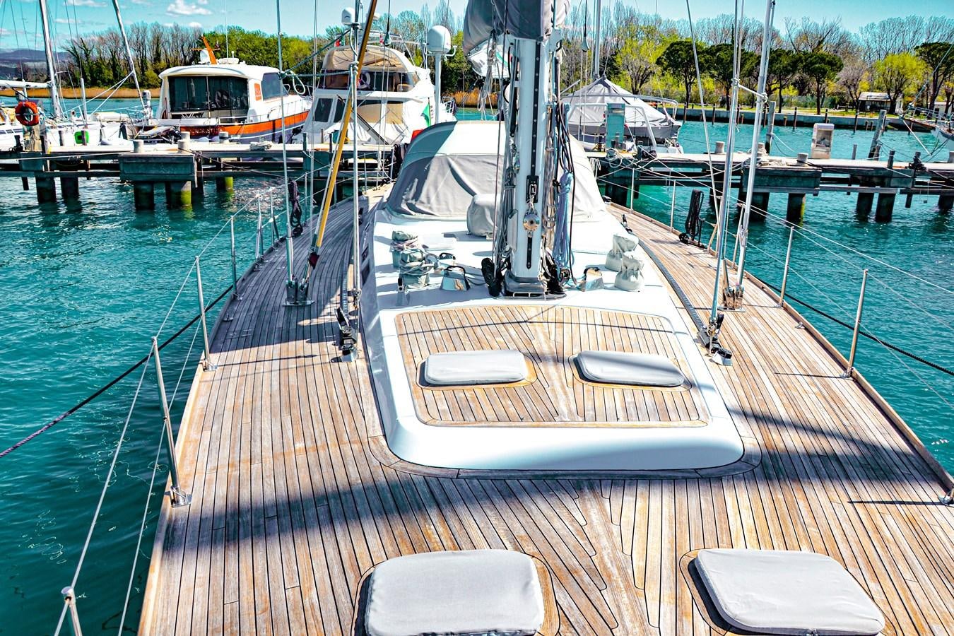 a boat on the water aboard DESIRADE III Yacht for Sale