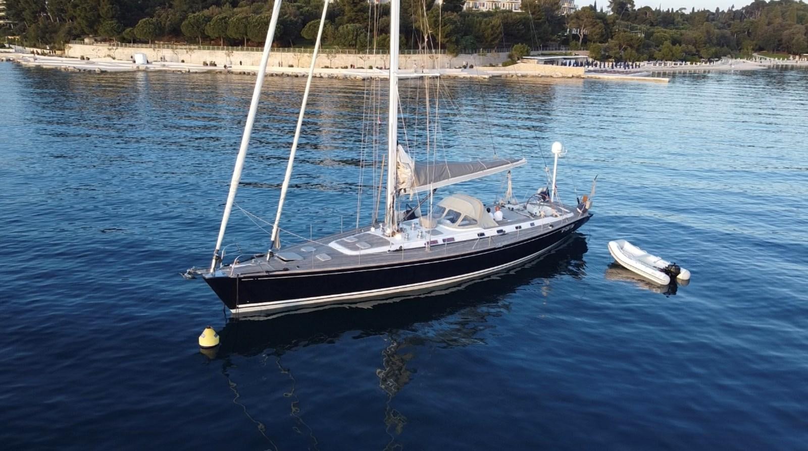 a boat in the water aboard DESIRADE III Yacht for Sale