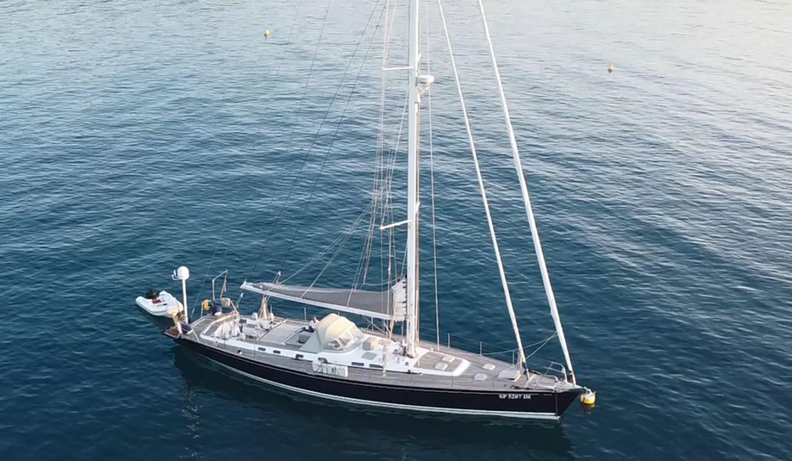 a boat on the water aboard DESIRADE III Yacht for Sale