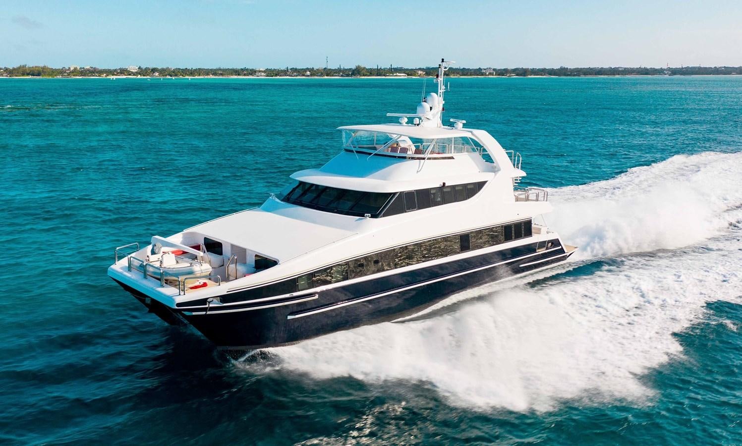 a boat on the water aboard PEGASUS IX Yacht for Sale