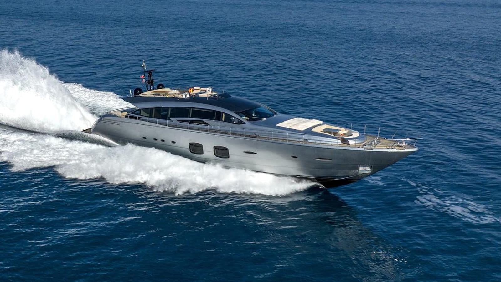a boat on the water aboard LEVANTINE II Yacht for Sale