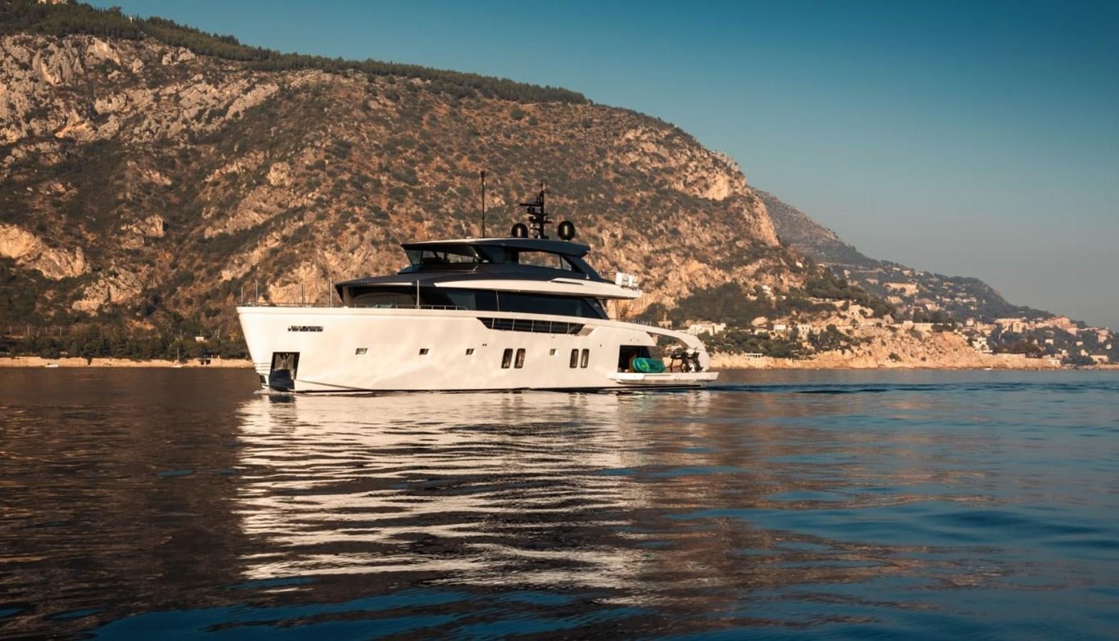 a boat on the water aboard STRADIVARIUS Yacht for Sale