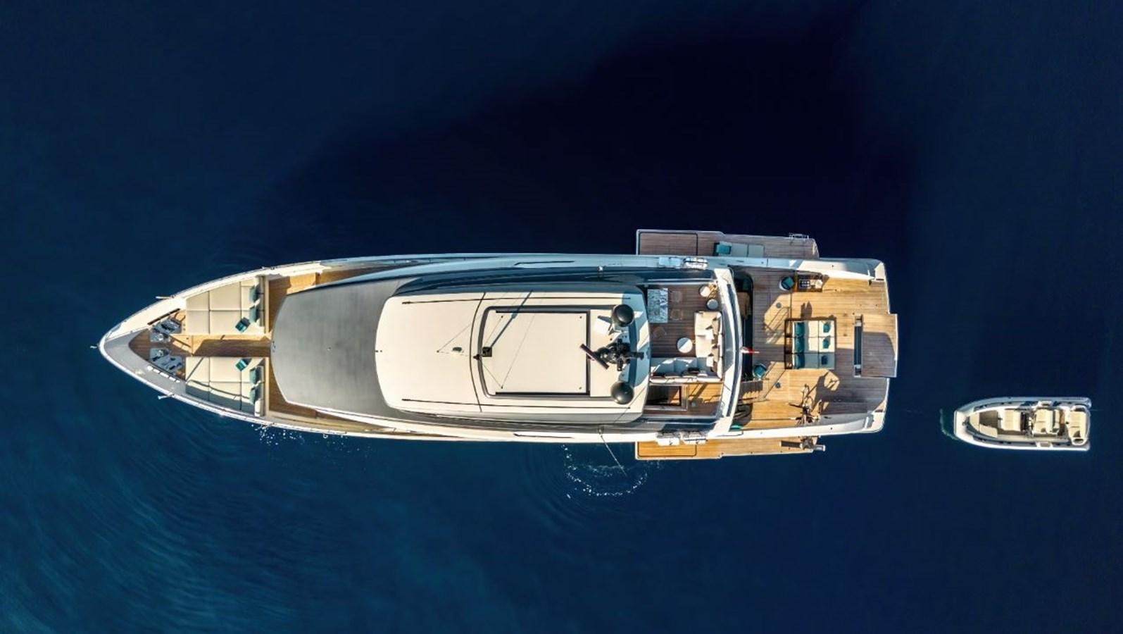 a boat in the water aboard STRADIVARIUS Yacht for Sale