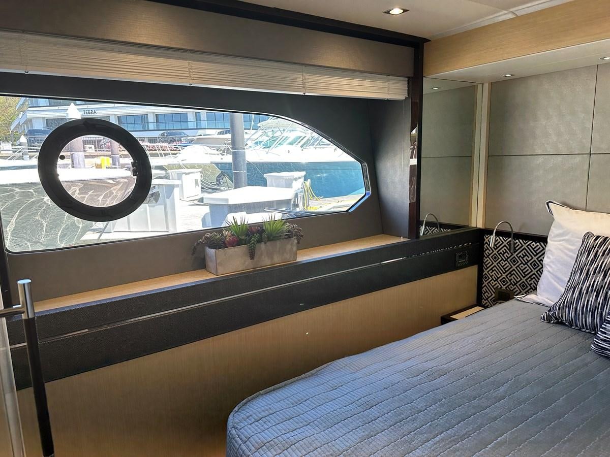 a car on a trailer aboard K NUK Yacht for Sale