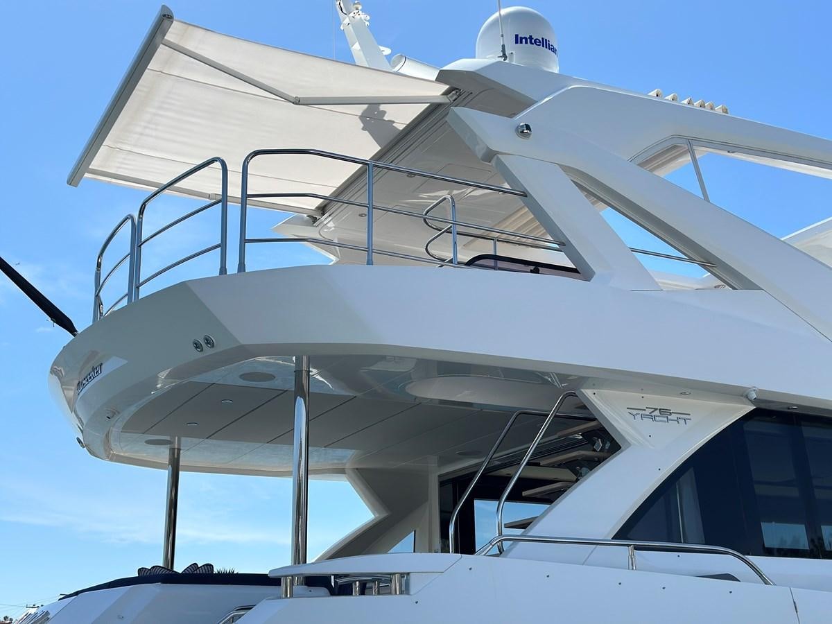 a close-up of a boat aboard K NUK Yacht for Sale