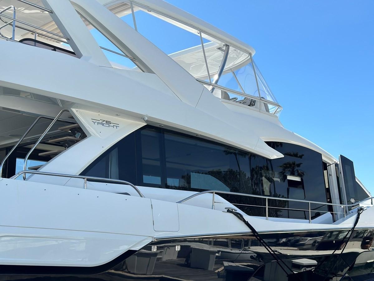 a boat on the water aboard K NUK Yacht for Sale