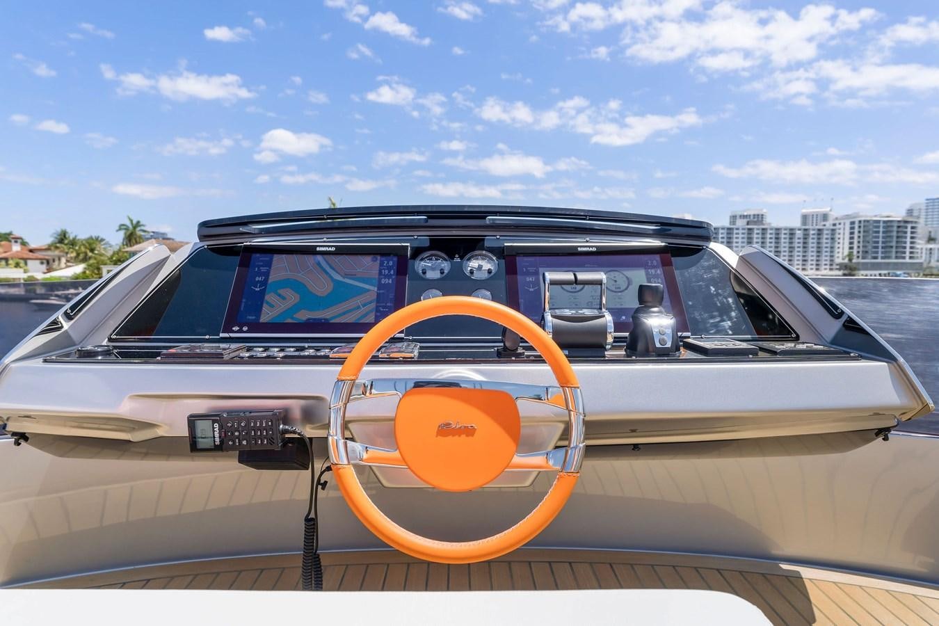 the front of a car aboard PERRI BEACH Yacht for Sale