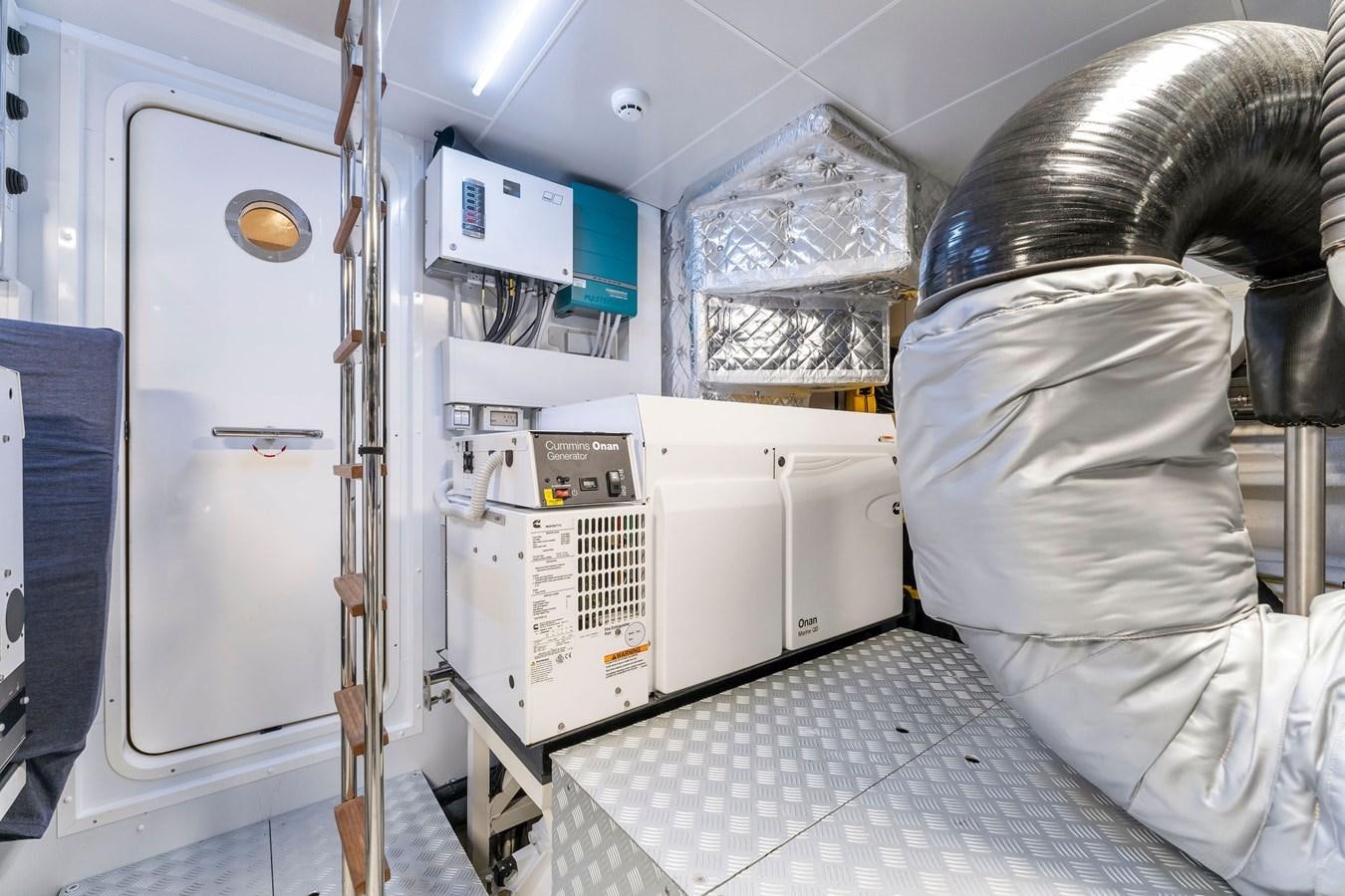 a person in a room aboard PERRI BEACH Yacht for Sale