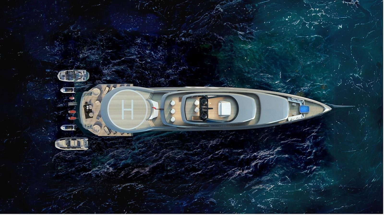 a satellite above the earth aboard VIRTUS XP HULL 02 Yacht for Sale