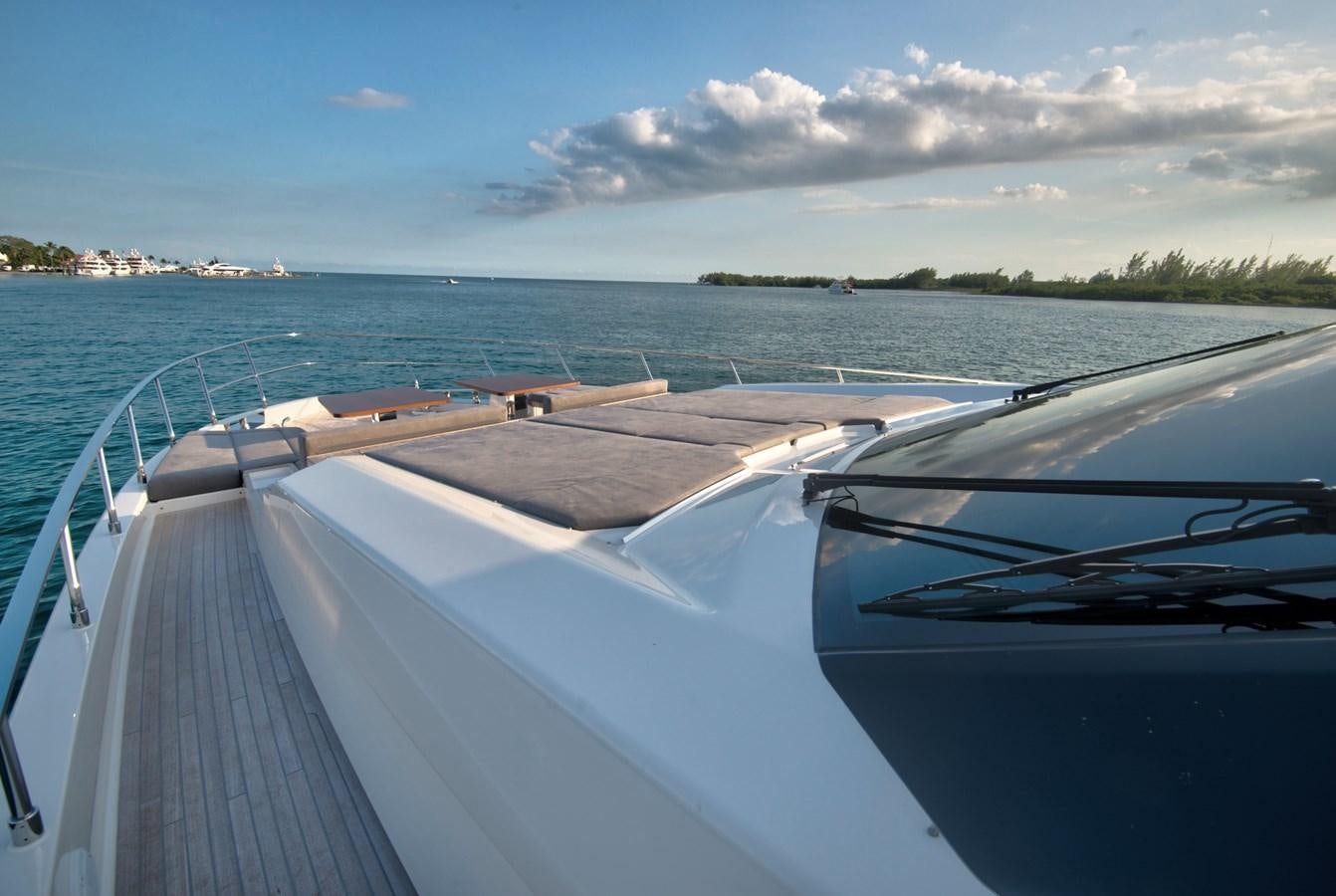 a boat on the water aboard CIAO II Yacht for Sale