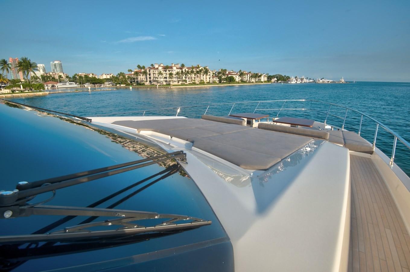 a boat on the water aboard CIAO II Yacht for Sale