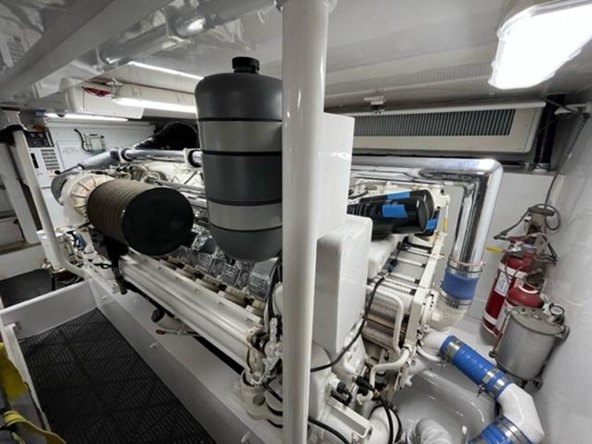 a large factory machinery aboard CENTURY STAR Yacht for Sale