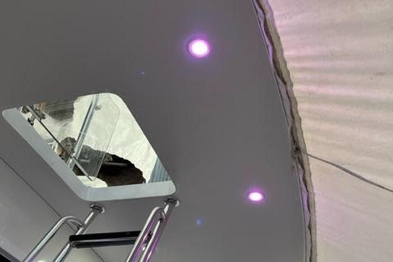 a satellite in space aboard CENTURY STAR Yacht for Sale