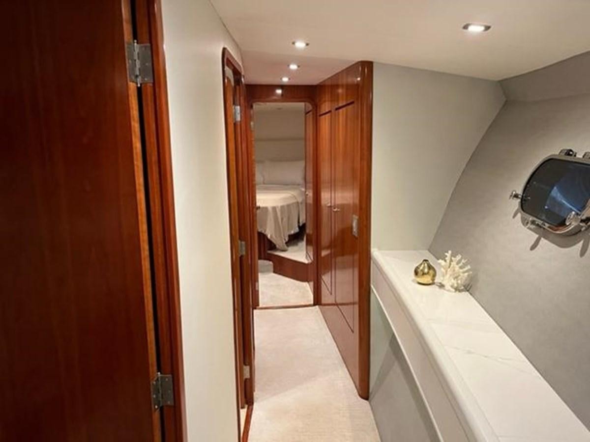a bathroom with a bathtub and a sink aboard CENTURY STAR Yacht for Sale