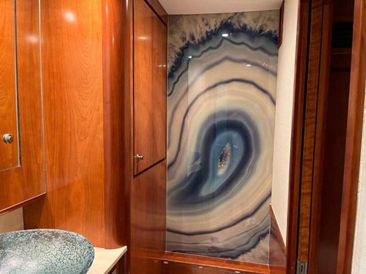 a close up of a speaker aboard CENTURY STAR Yacht for Sale